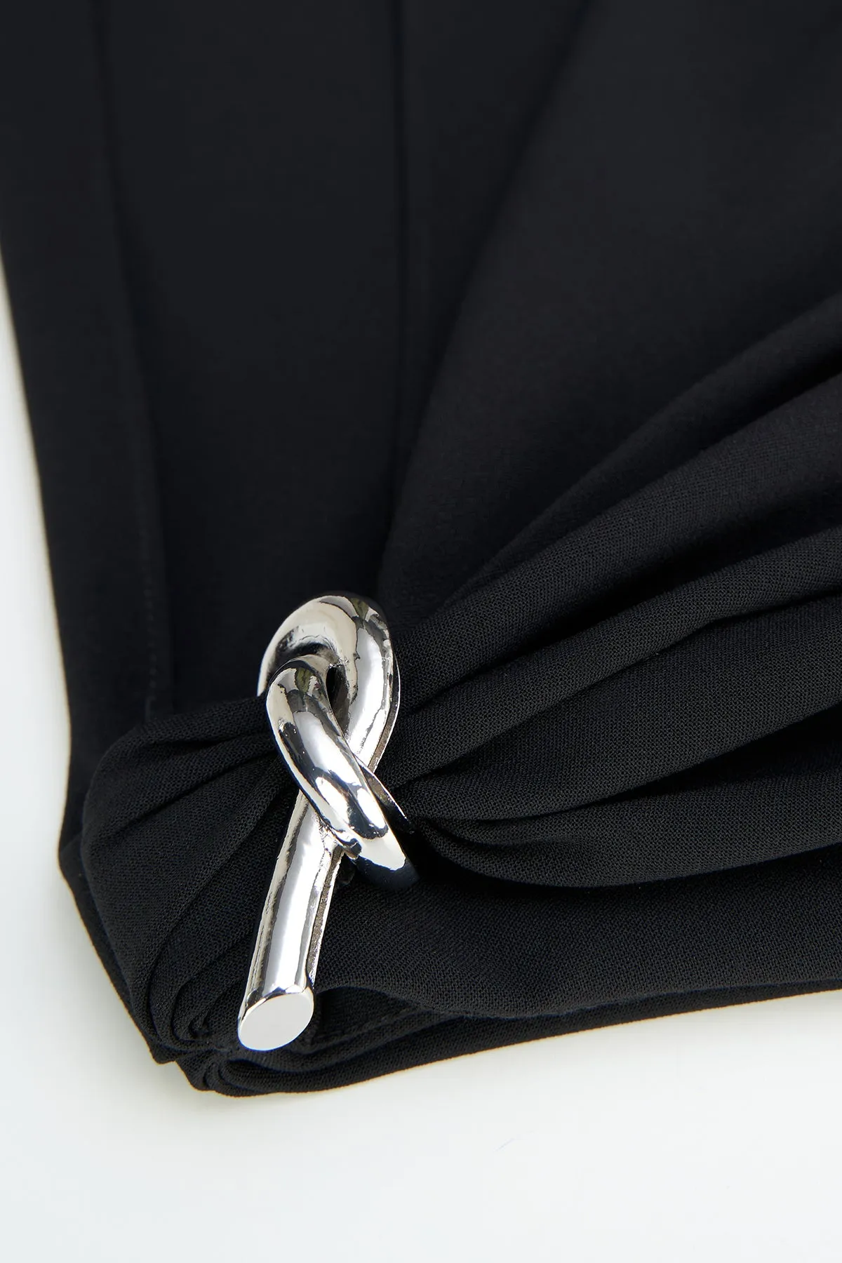 Aries Dress In Crepe sold by H by Halston product image thumbnail 5