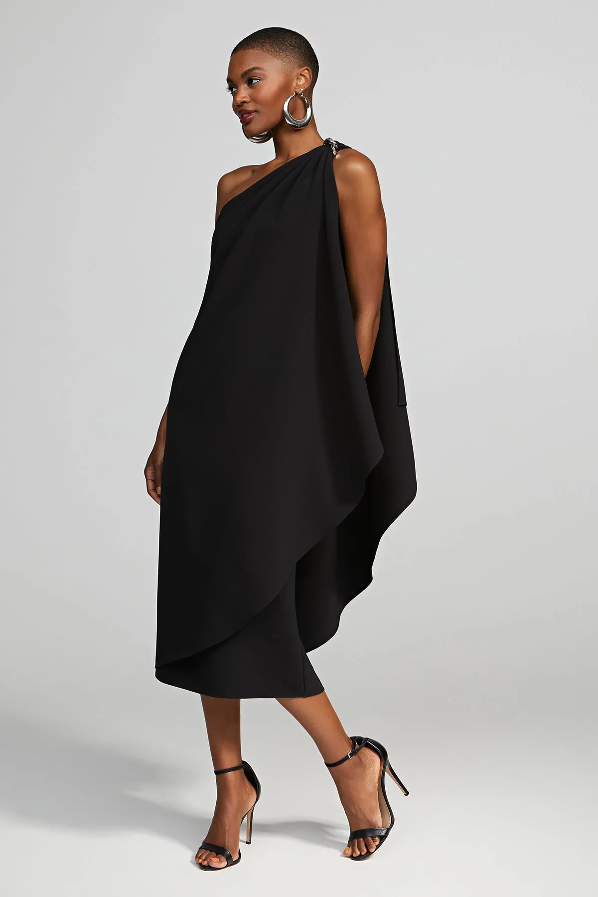 Aries Dress In Crepe sold by H by Halston product image thumbnail 3