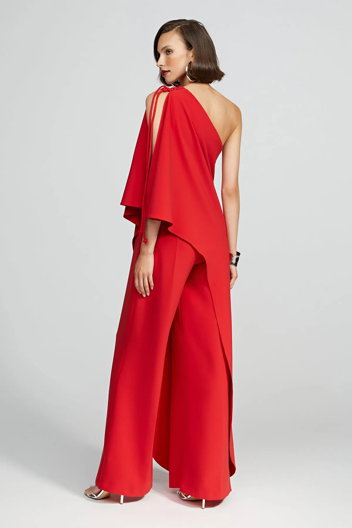 Ignacia Jumpsuit In Luxe Crepe sold by H by Halston product image thumbnail 2