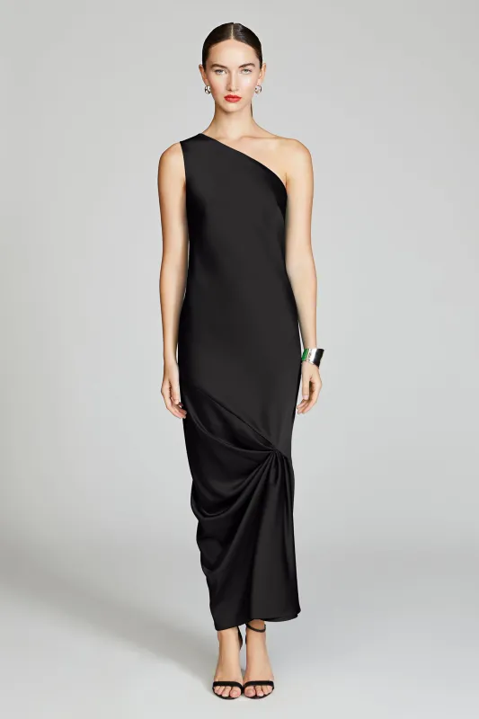 Viola Satin Gown sold by H by Halston