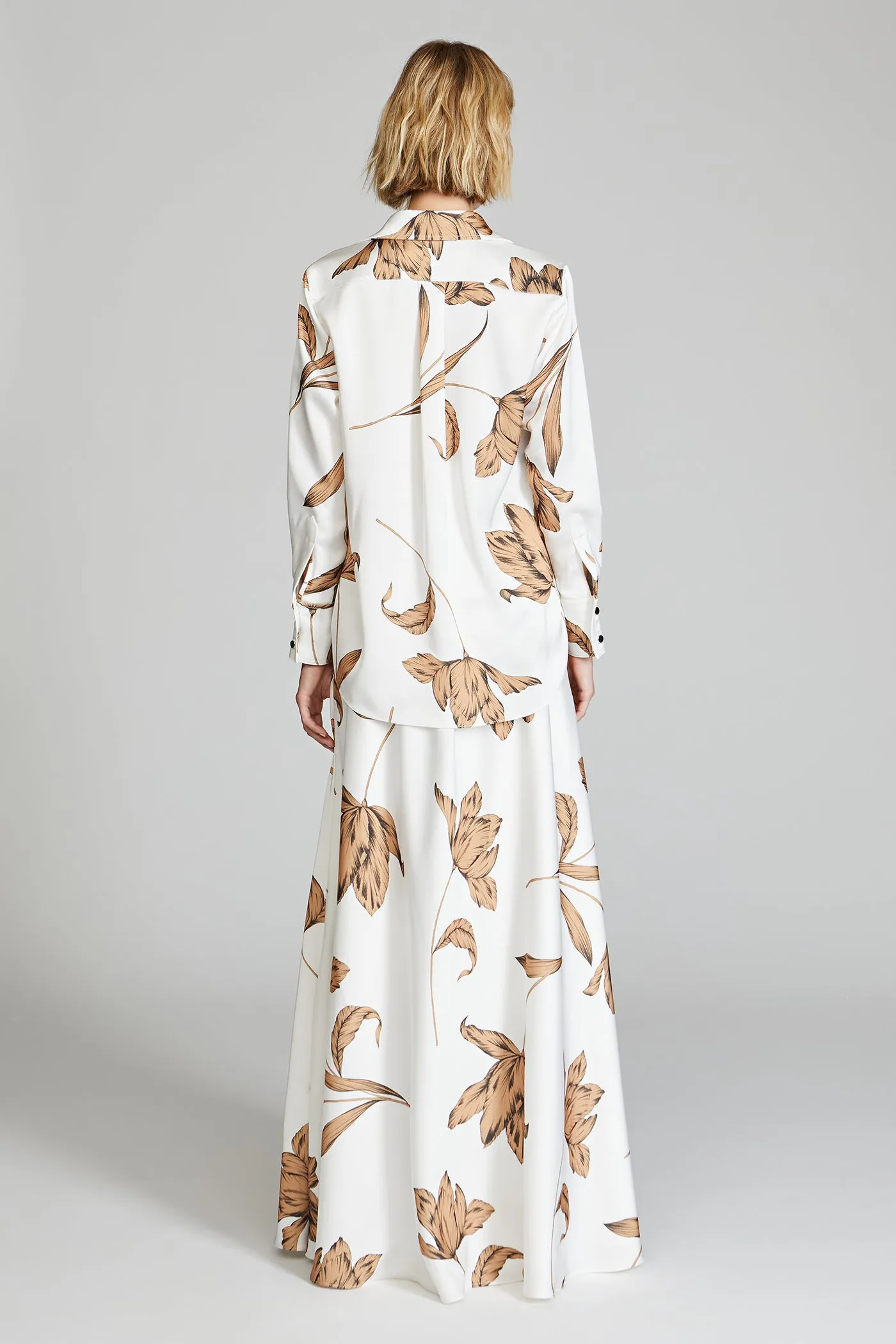 Marcelle Satin Gown sold by H by Halston product image thumbnail 2
