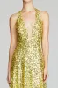 Renata Sequins Gown sold by H by Halston