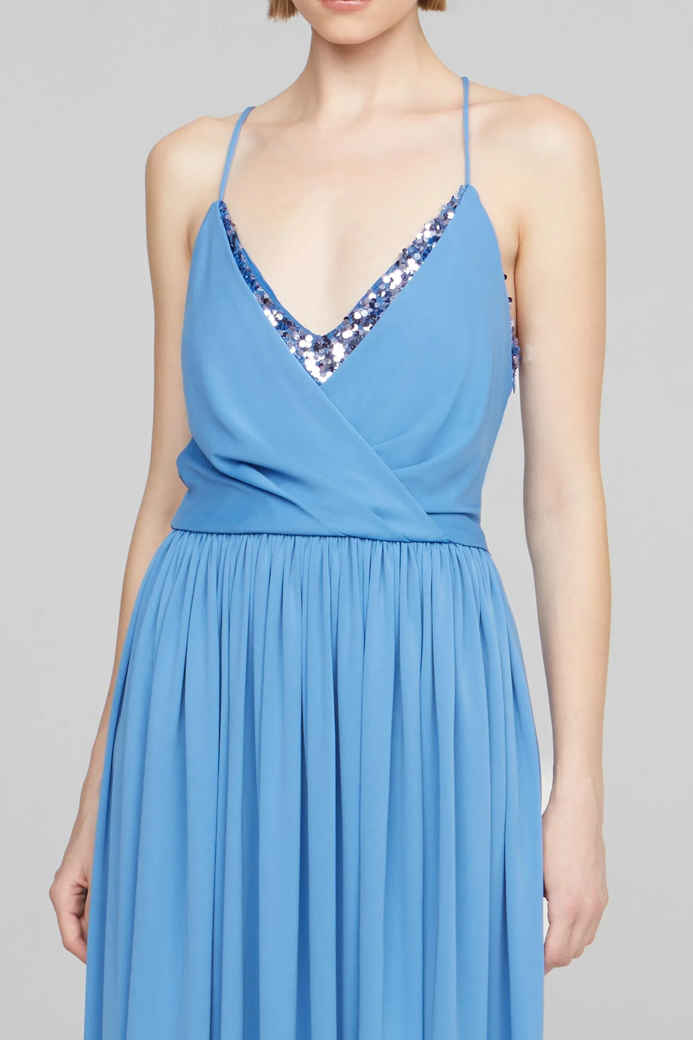 Jeanne Matte Jersey Gown sold by H by Halston product image thumbnail 4