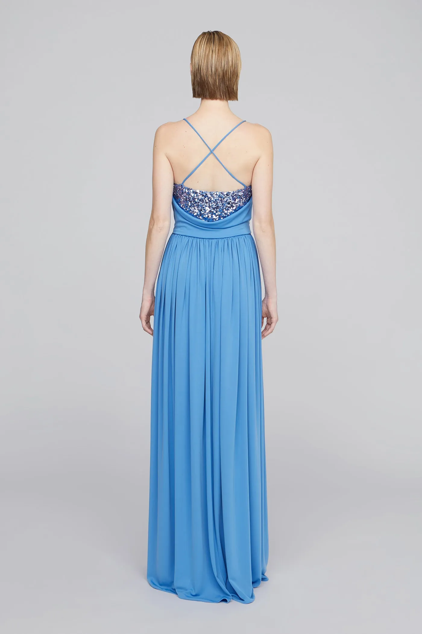 Jeanne Matte Jersey Gown sold by H by Halston product image thumbnail 2