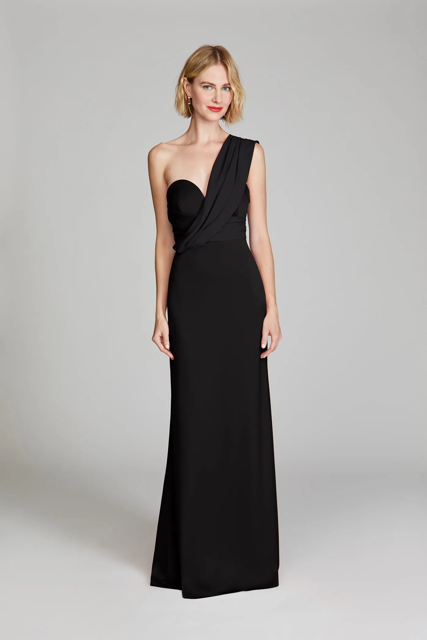 Roselle Crepe Gown sold by H by Halston product image thumbnail 4