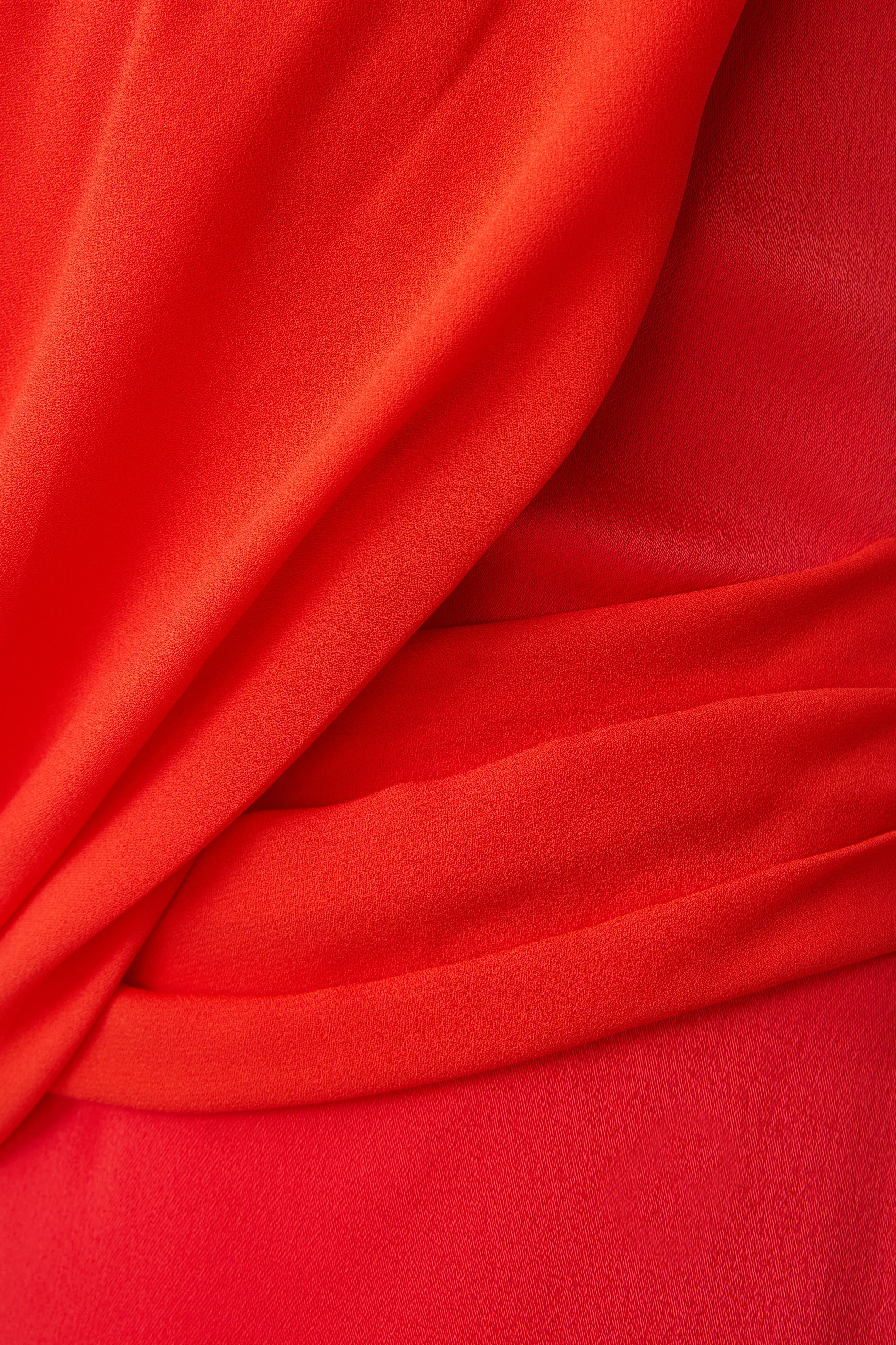 Roselle Crepe Gown sold by H by Halston product image thumbnail 5