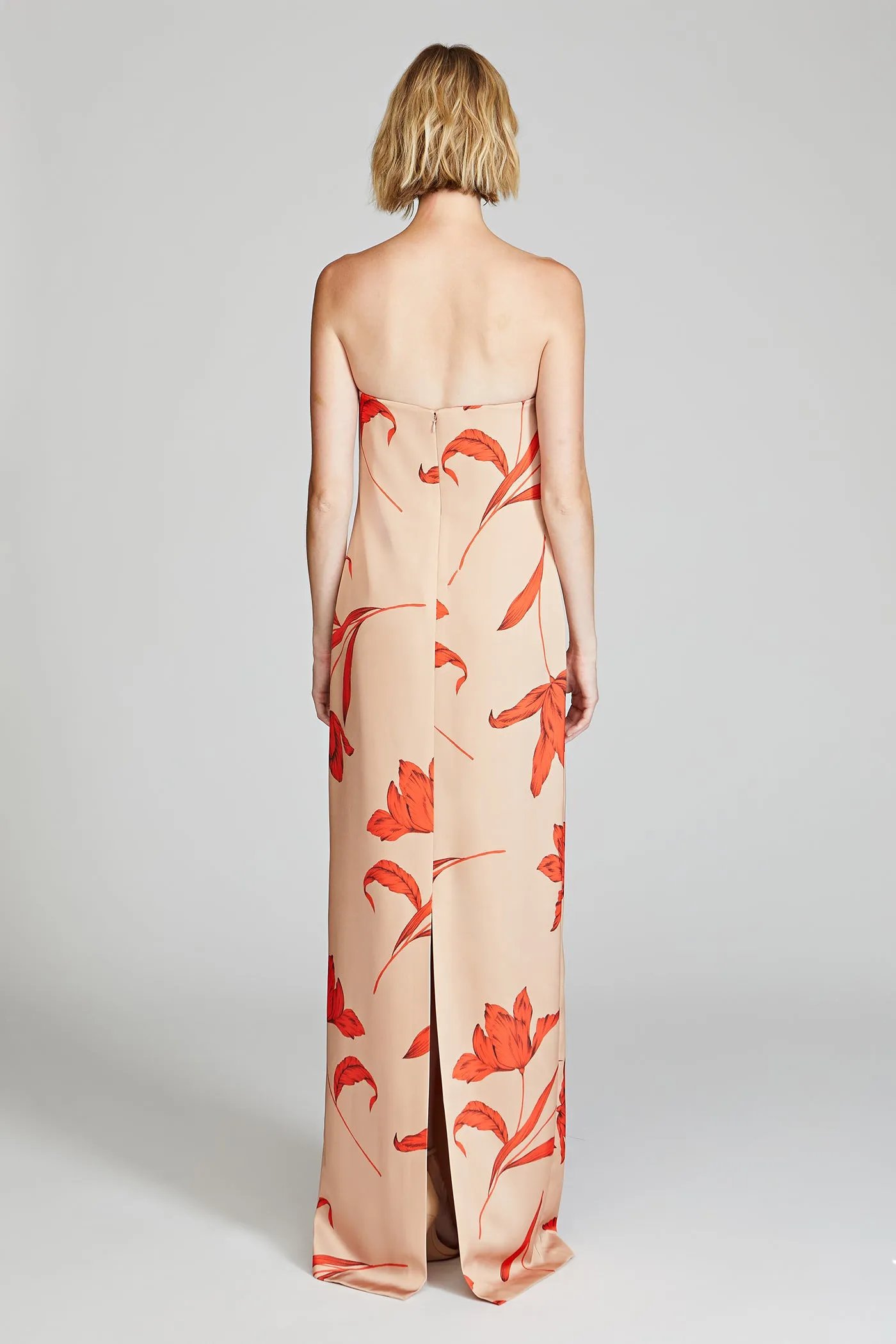 Manuela Strapless Printed Gown sold by H by Halston product image thumbnail 2