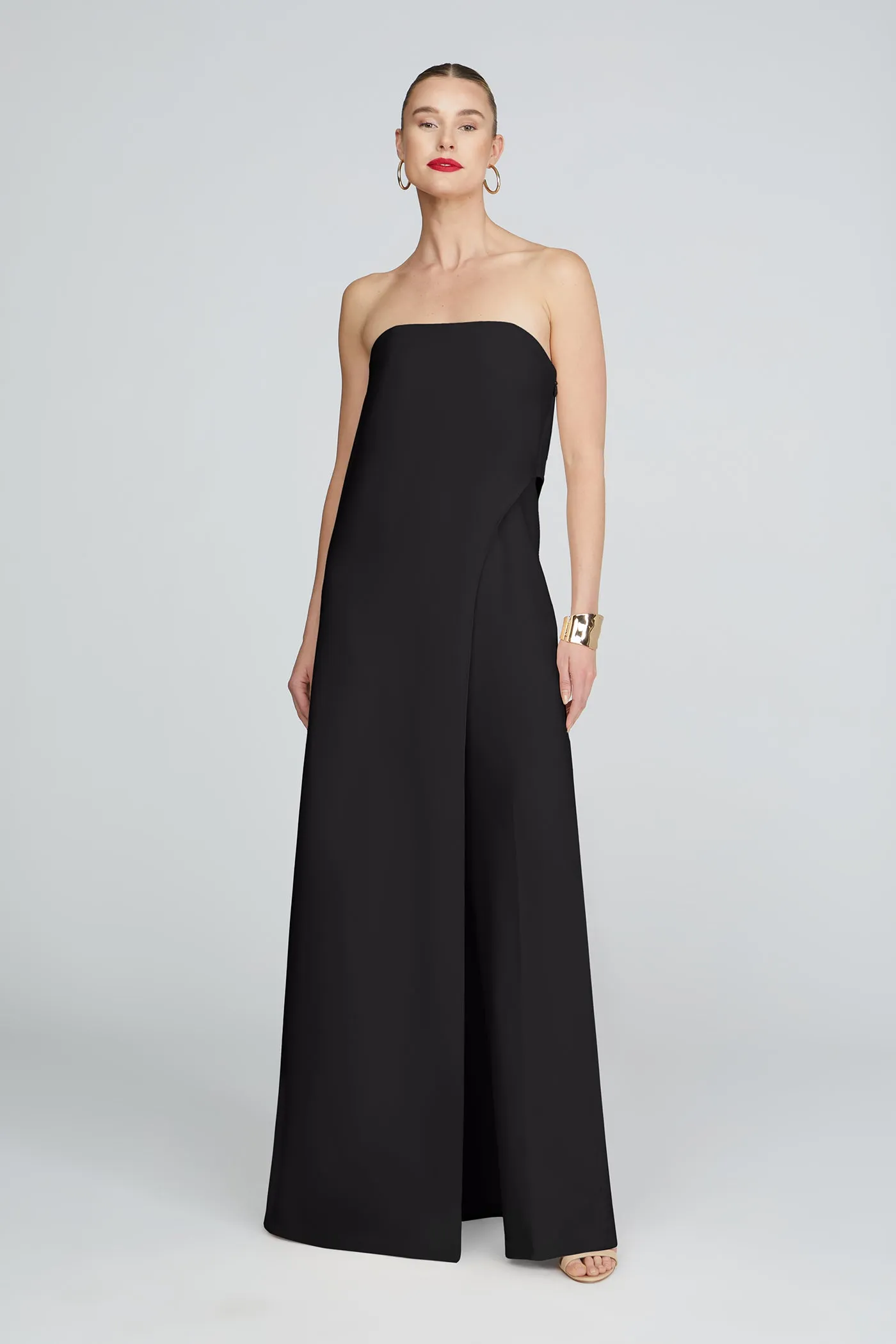 Jacqueline Crepe Jumpsuit sold by H by Halston product image thumbnail 5