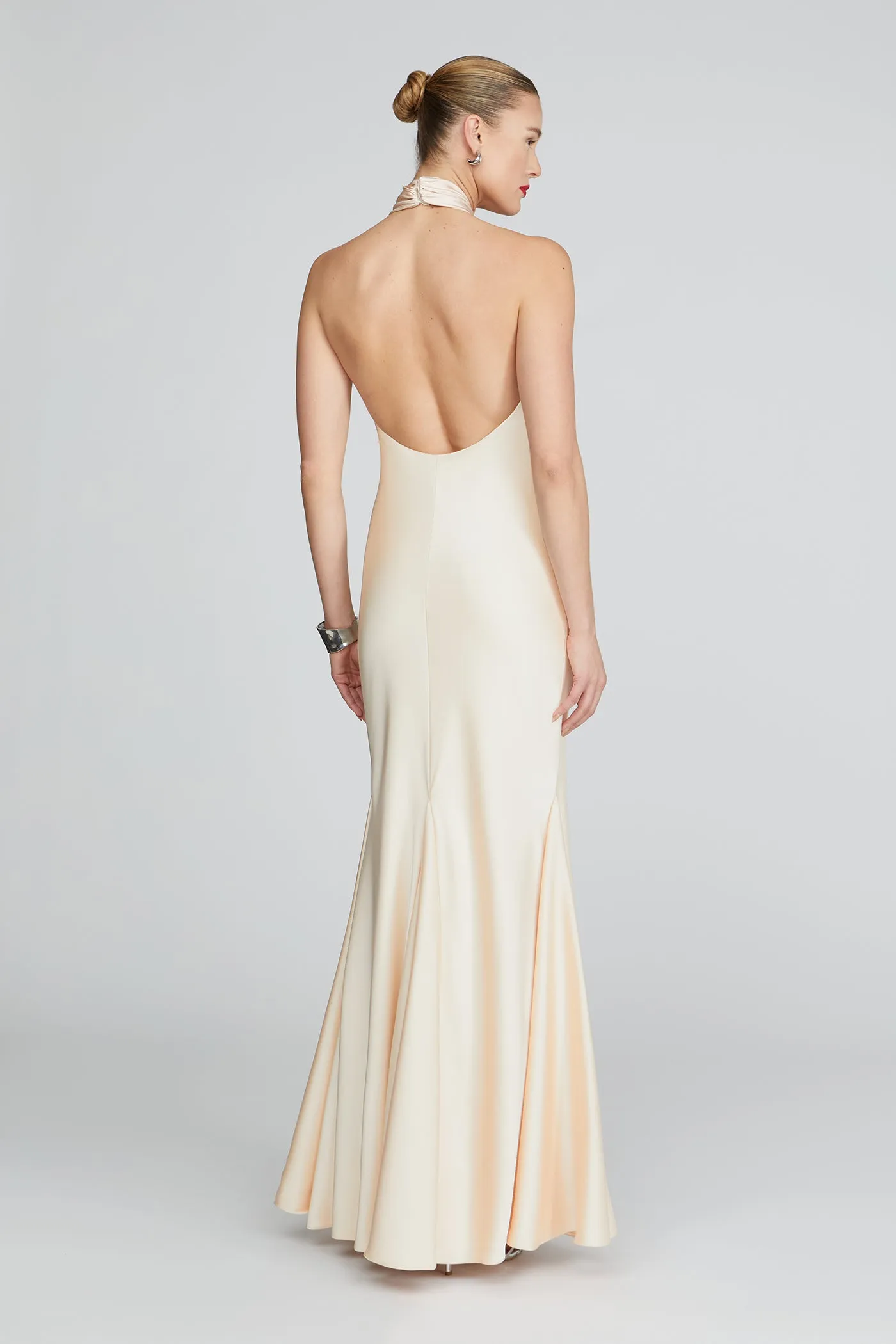 Ninette Satin Gown sold by H by Halston product image thumbnail 2