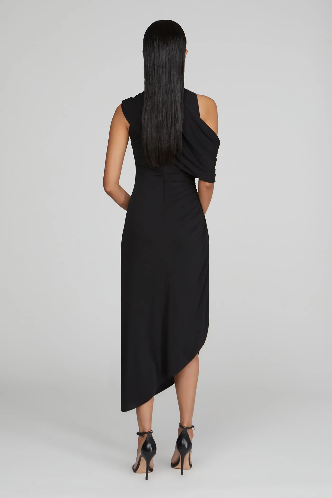 Gabrielle Matte Jersey Midi sold by H by Halston product image thumbnail 2