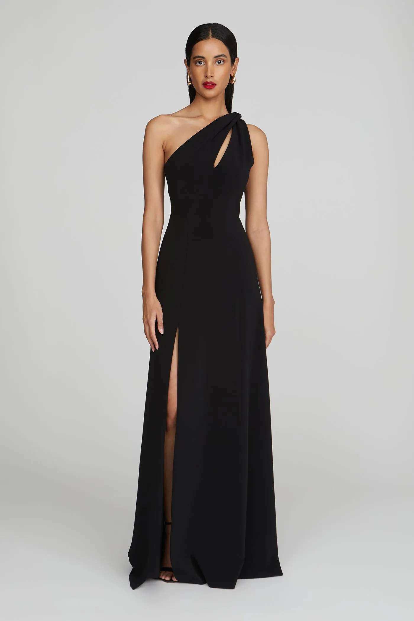 Navi Luxe Crepe Gown sold by H by Halston