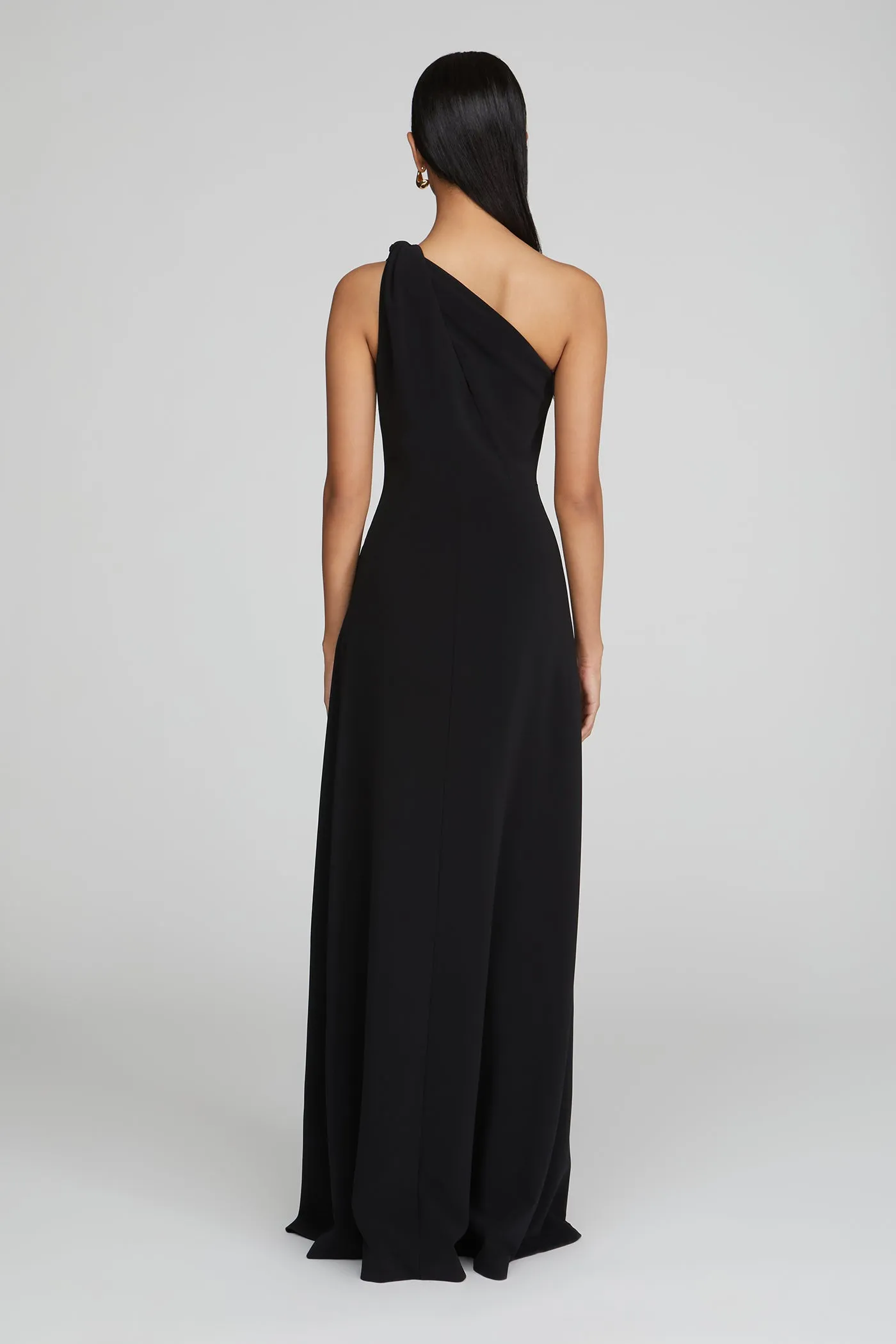 Navi Luxe Crepe Gown sold by H by Halston product image thumbnail 2