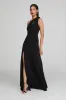 Navi Luxe Crepe Gown sold by H by Halston