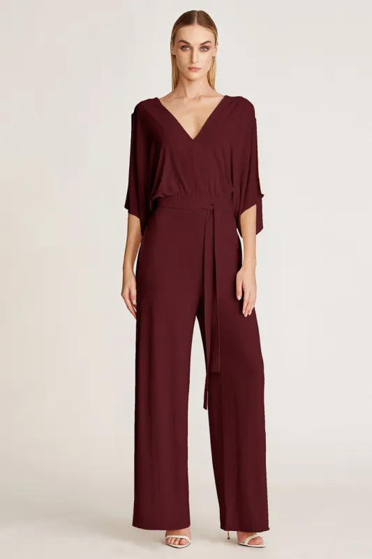Darcy Jersey Jumpsuit sold by H by Halston
