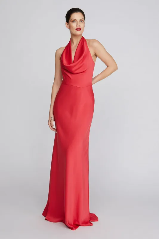 Marcheline Crepe Gown sold by H by Halston