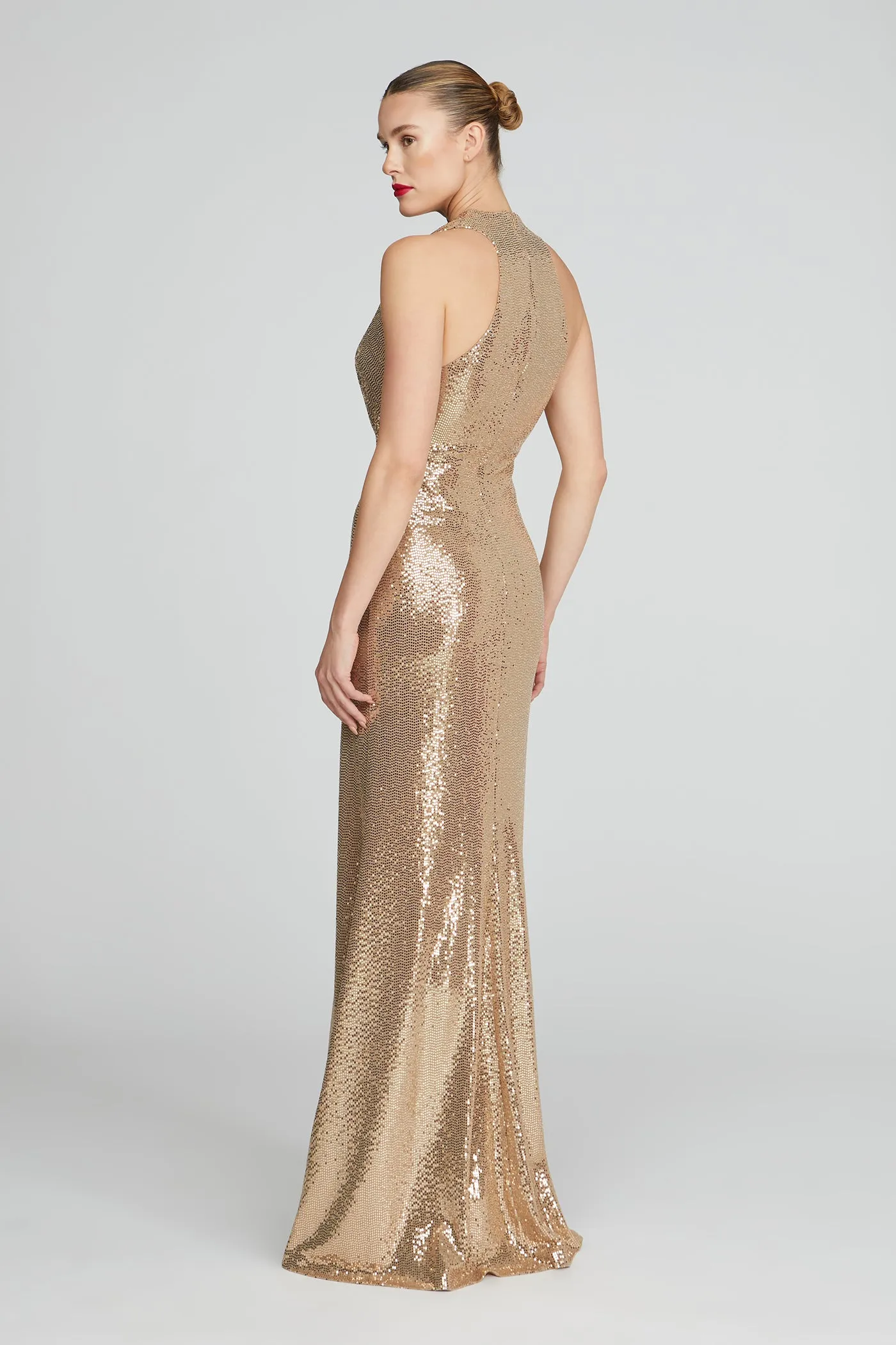 Milana Disco Jersey Gown sold by H by Halston product image thumbnail 2