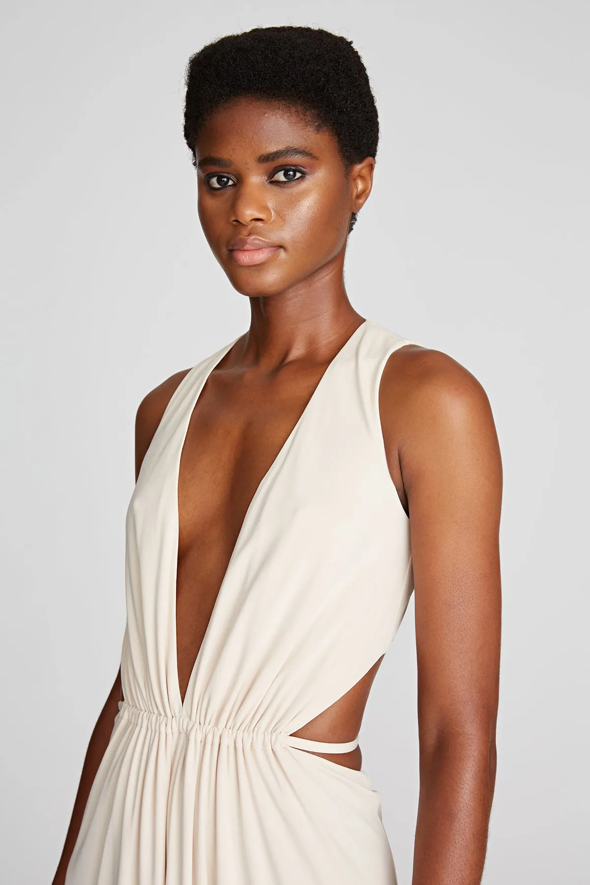 Megan Gown In Matte Jersey sold by H by Halston product image thumbnail 2