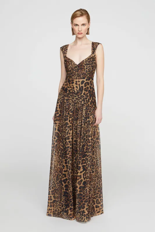 Claudia Chiffon Gown sold by H by Halston