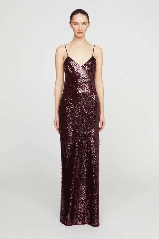 Alanna Sequin Gown sold by H by Halston