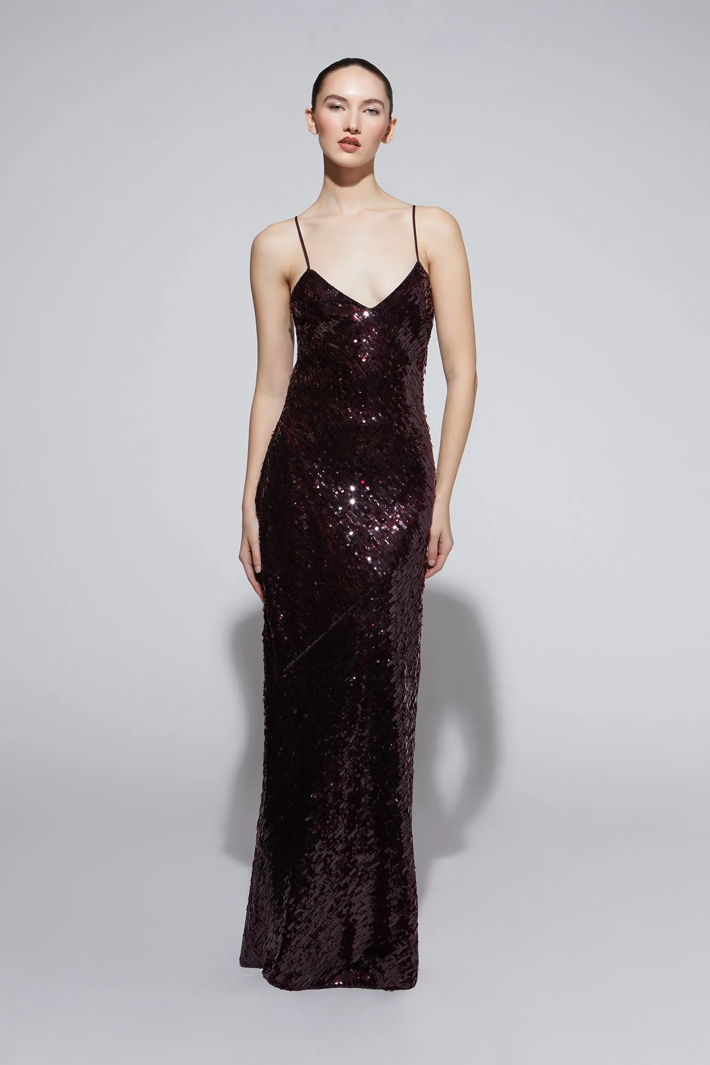 Alanna Sequin Gown sold by H by Halston product image thumbnail 5