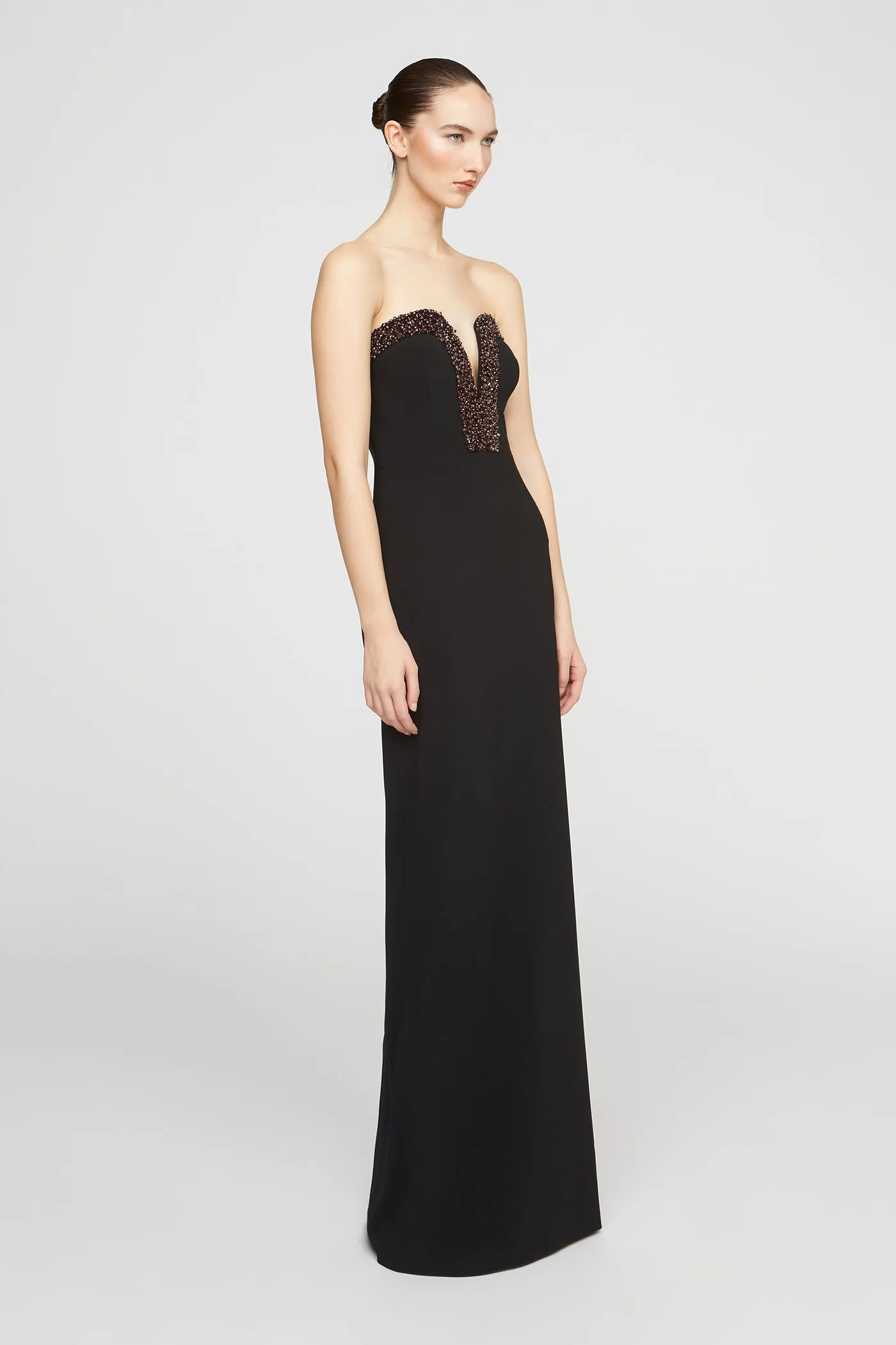 Ila Crepe Gown sold by H by Halston product image thumbnail 5