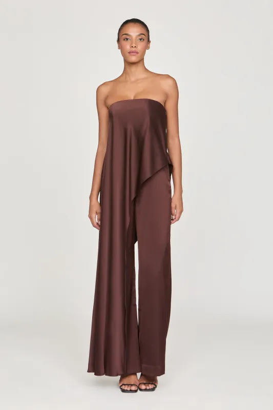Sonia Crepe Jumpsuit sold by H by Halston