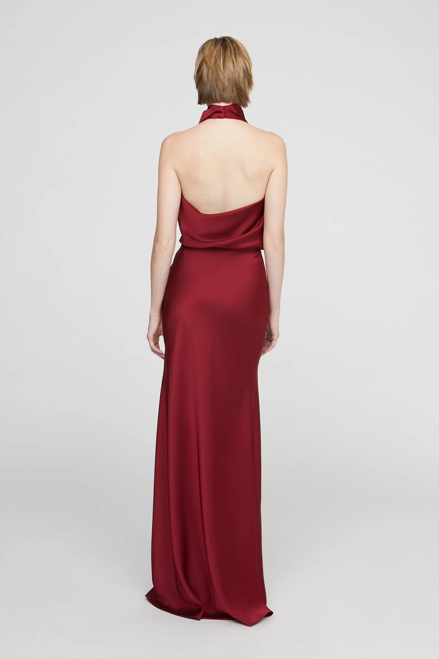 Ada Satin Gown sold by H by Halston product image thumbnail 2