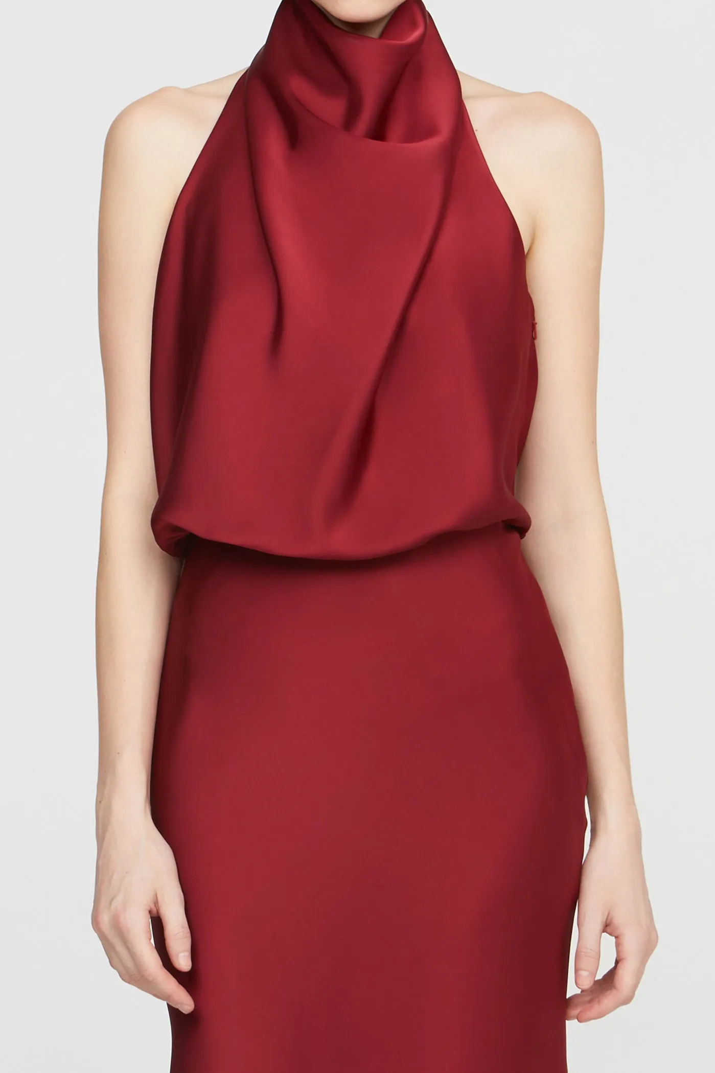 Ada Satin Gown sold by H by Halston product image thumbnail 4