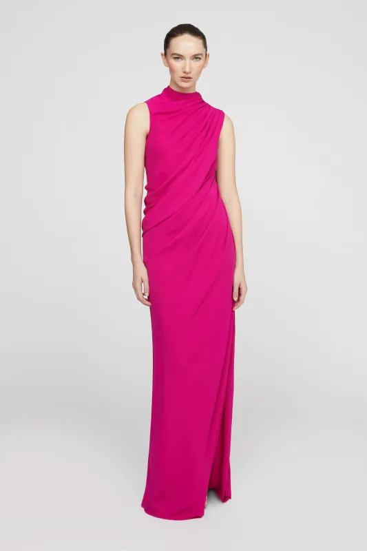 Essia Georgette Gown sold by H by Halston