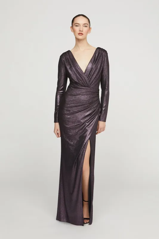 Linda Jersey Gown sold by H by Halston