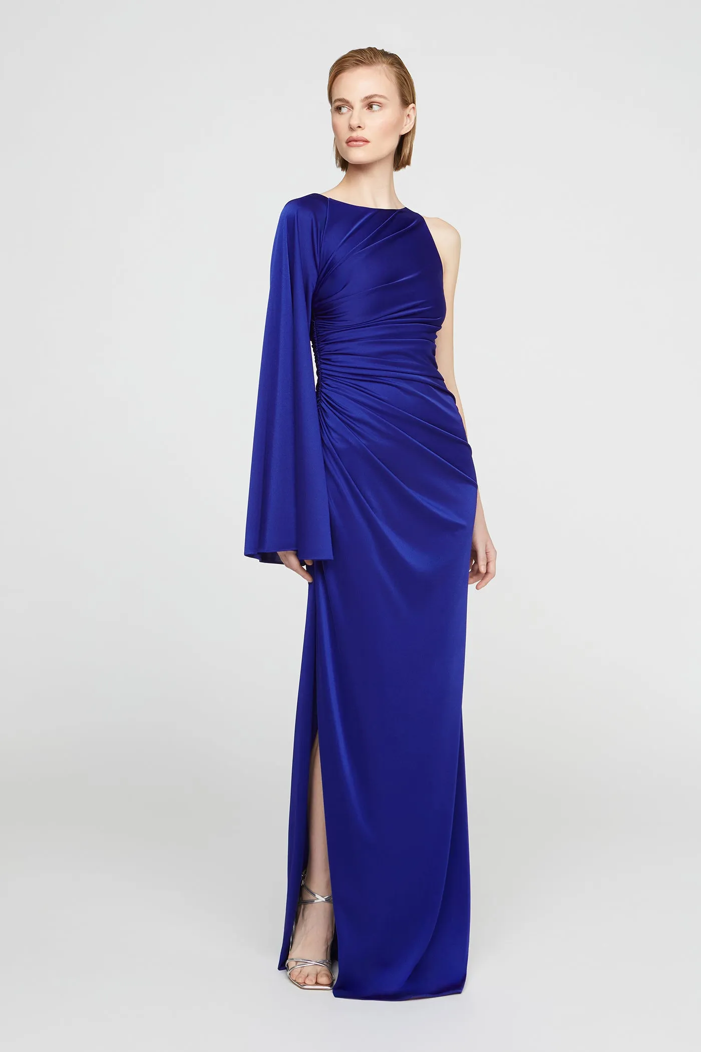 Elyssia Jersey Gown sold by H by Halston product image thumbnail 3
