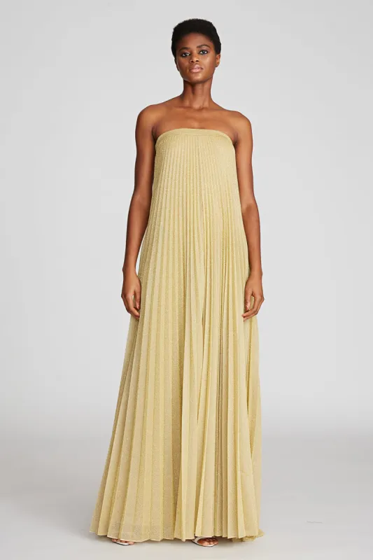 Juliet Gown In Shimmer Jersey sold by H by Halston
