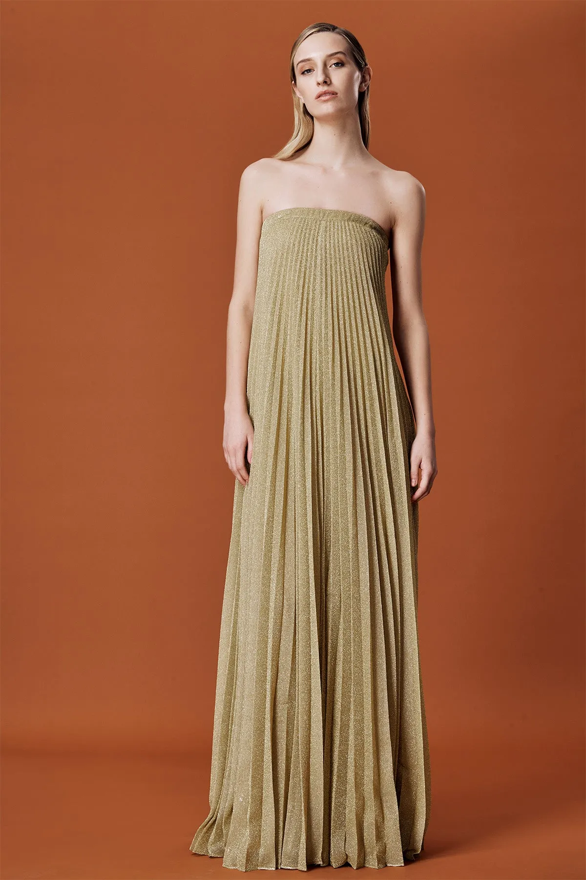 Juliet Gown In Shimmer Jersey sold by H by Halston product image thumbnail 4