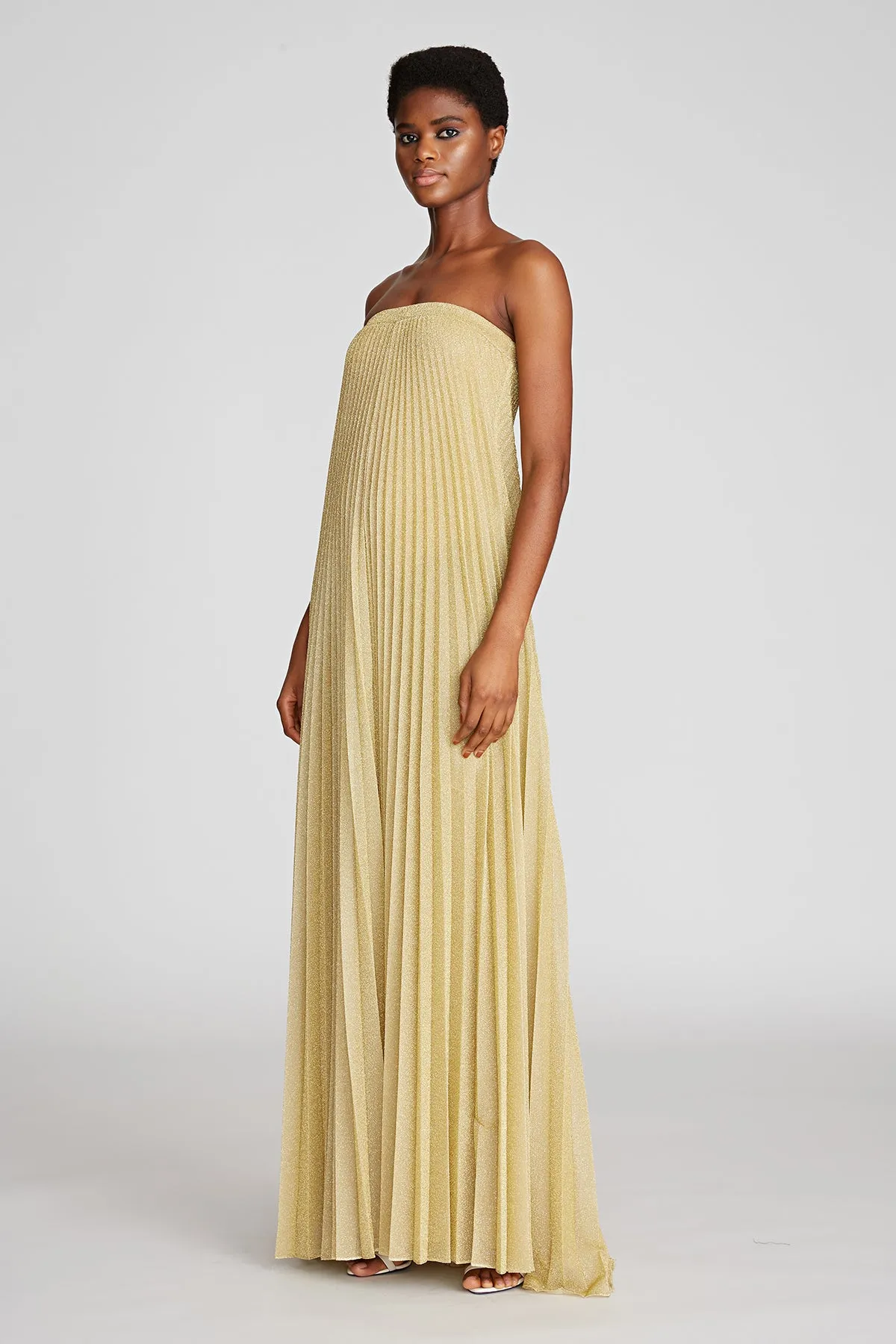Juliet Gown In Shimmer Jersey sold by H by Halston product image thumbnail 5