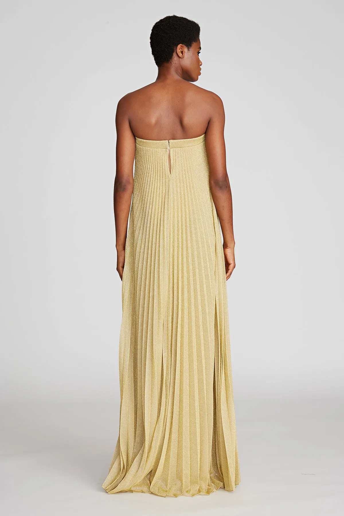 Juliet Gown In Shimmer Jersey sold by H by Halston product image thumbnail 3