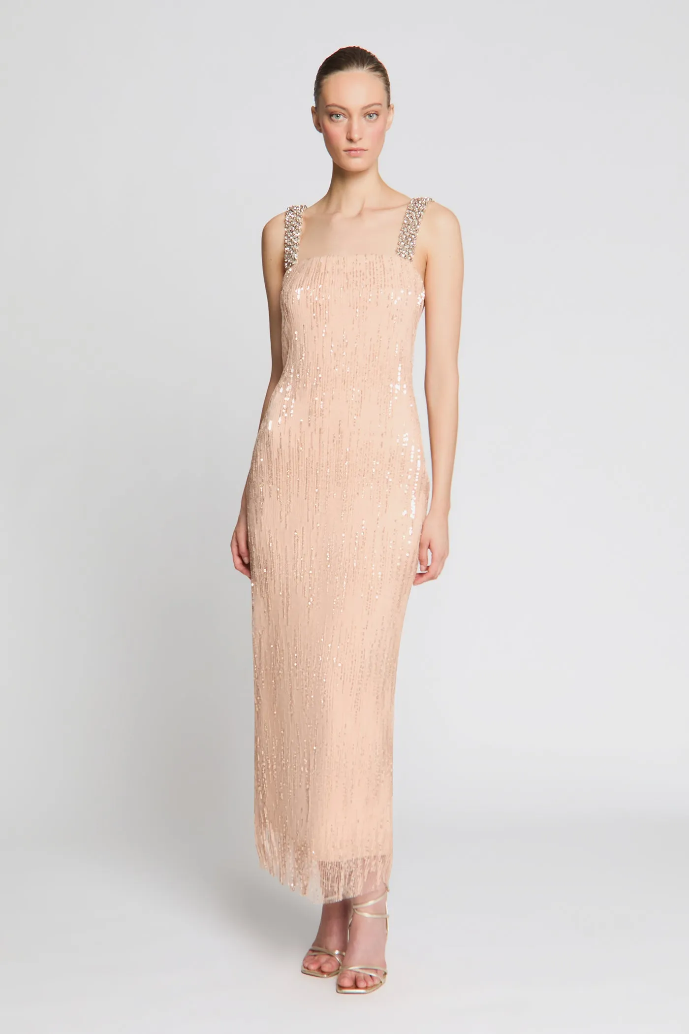 Eila Tulle Midi Dress sold by H by Halston