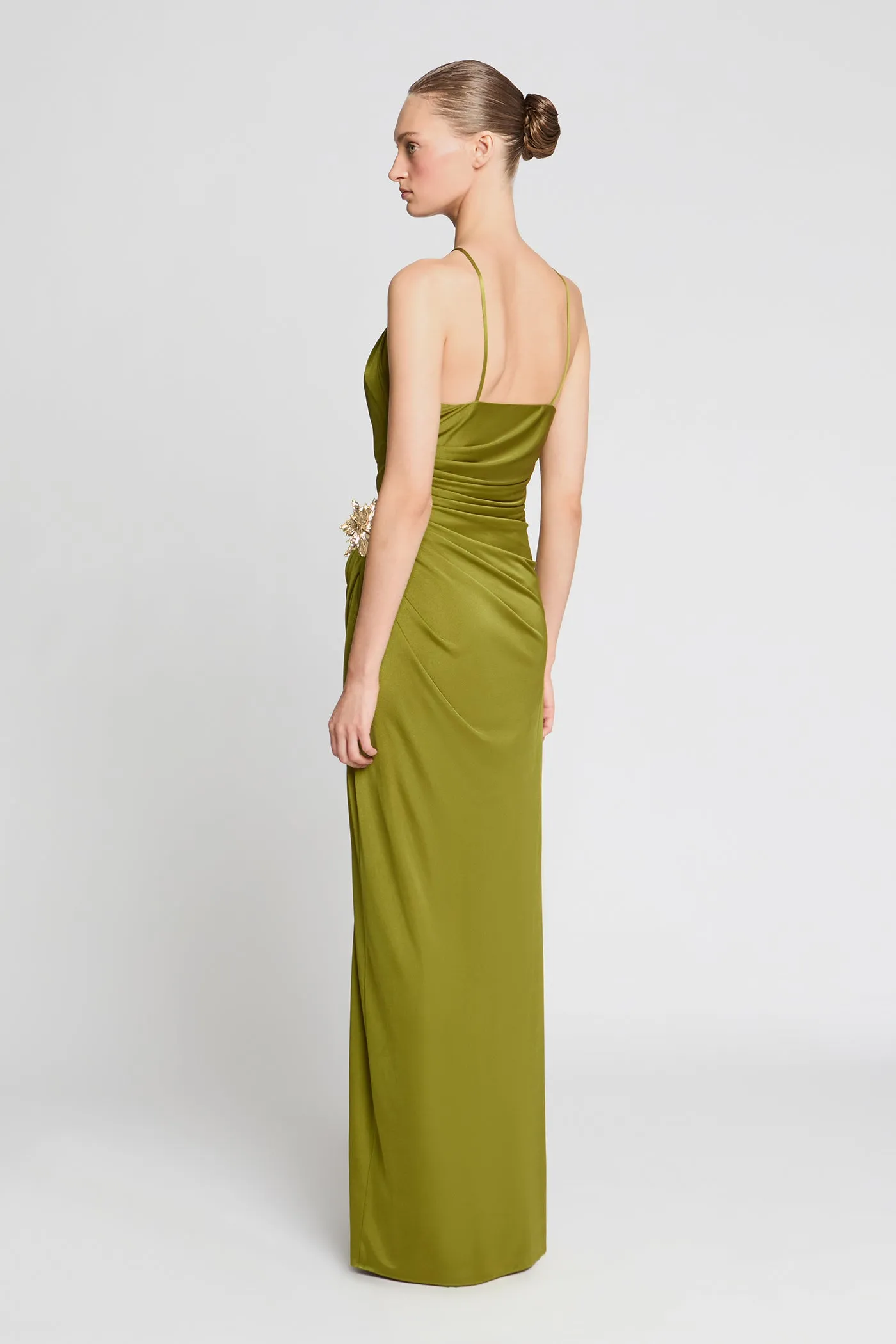 Elin Gloss Jersey Gown sold by H by Halston product image thumbnail 2