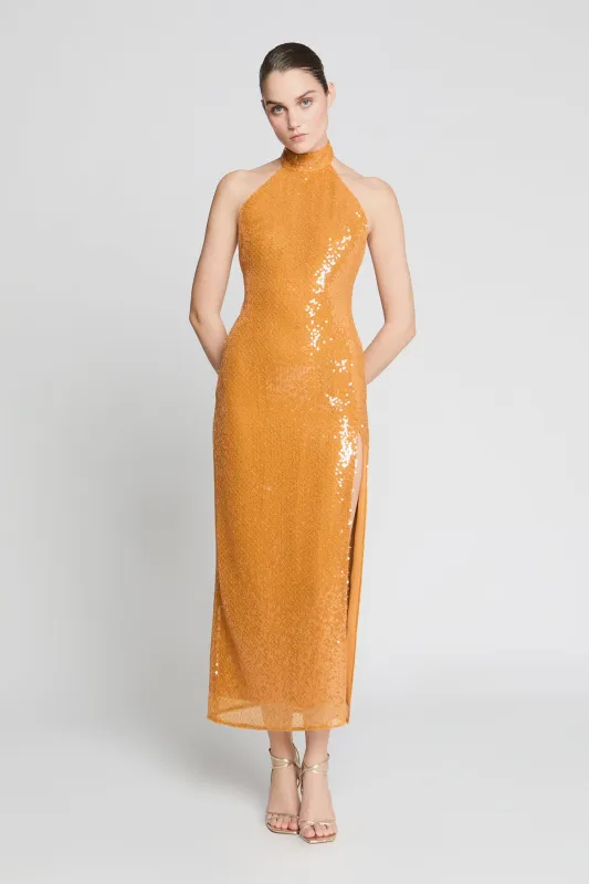 Alva Sequin Midi Dress sold by H by Halston