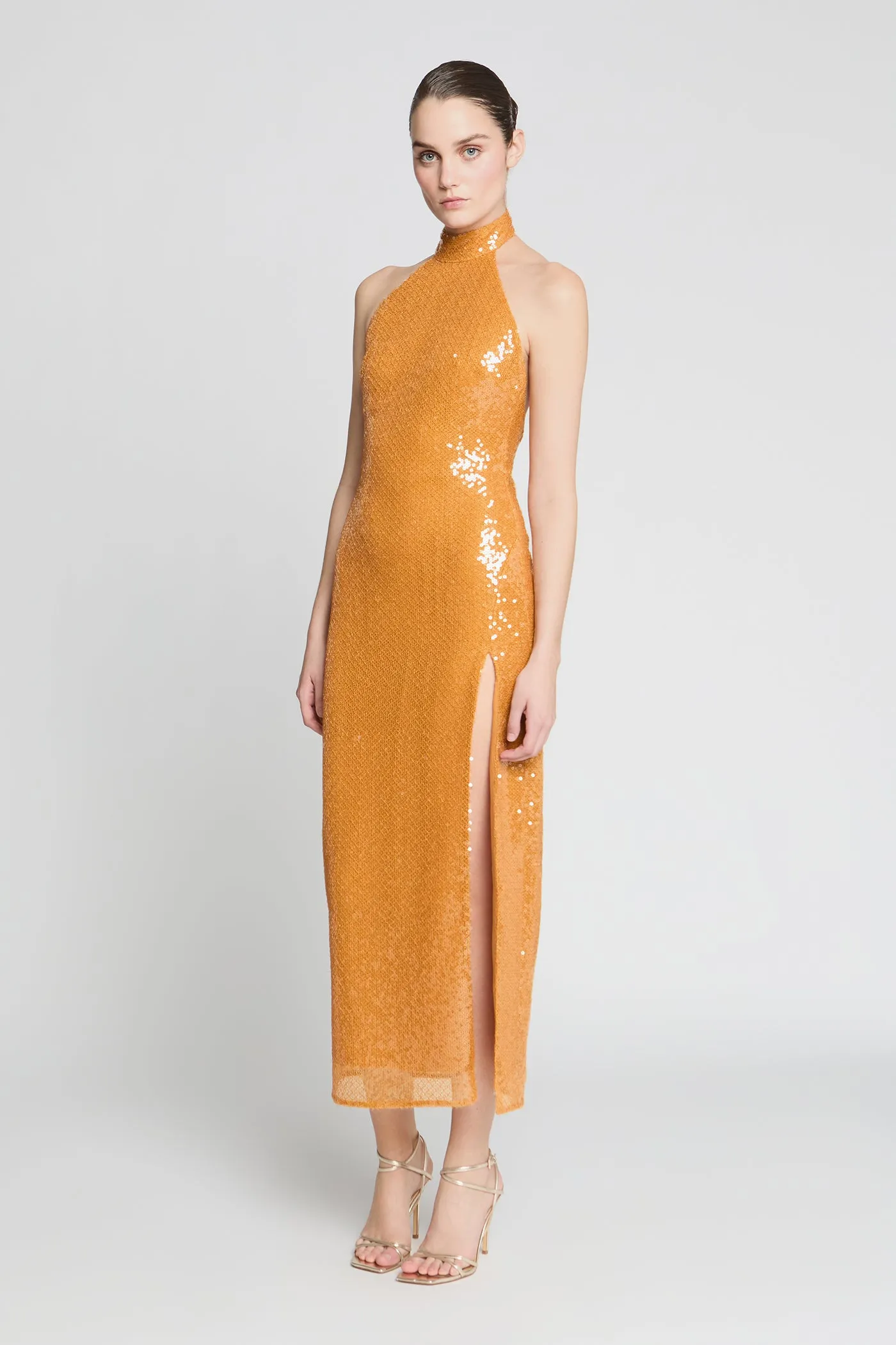 Alva Sequin Midi Dress sold by H by Halston product image thumbnail 3