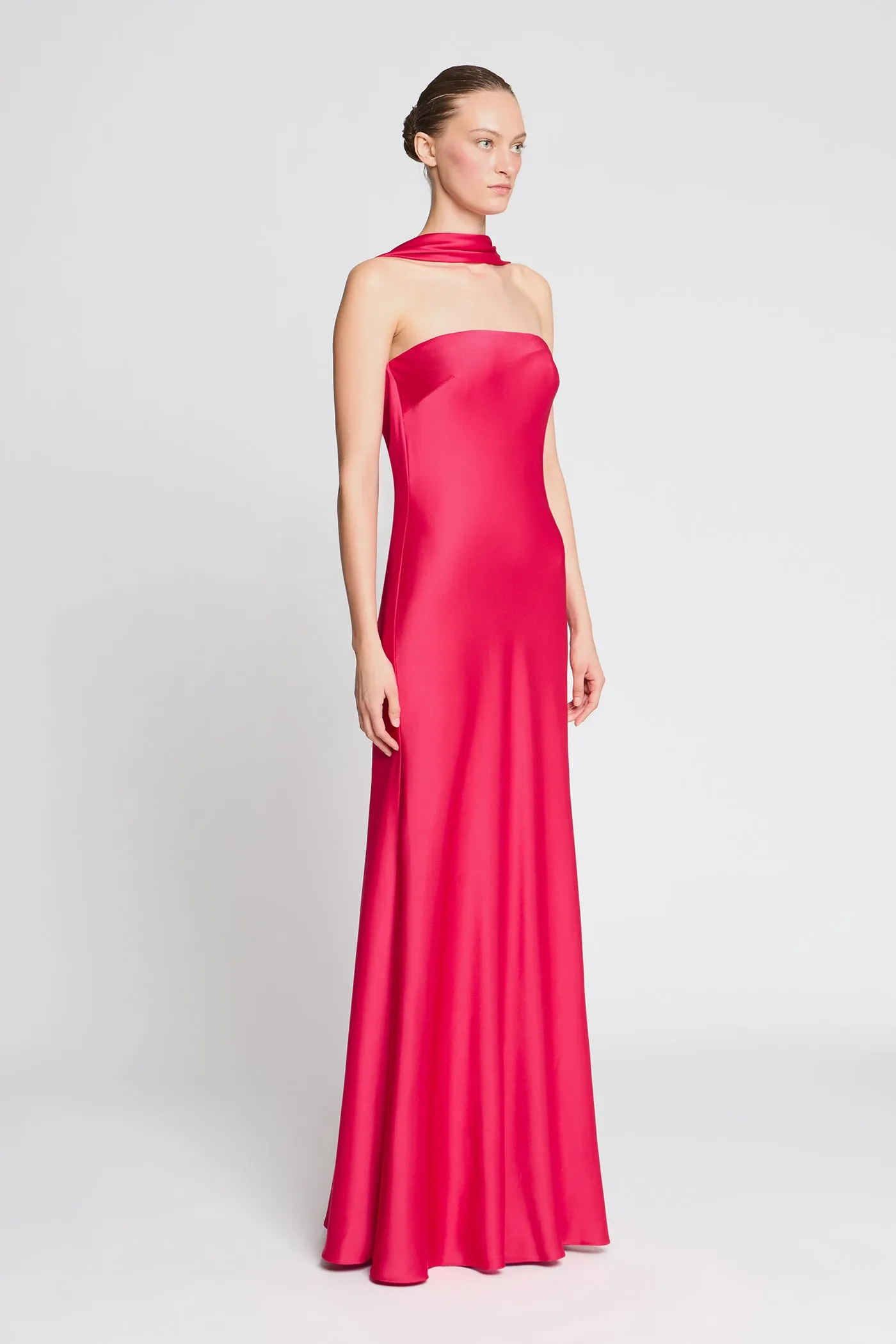 Vali Crepe Gown sold by H by Halston product image thumbnail 3