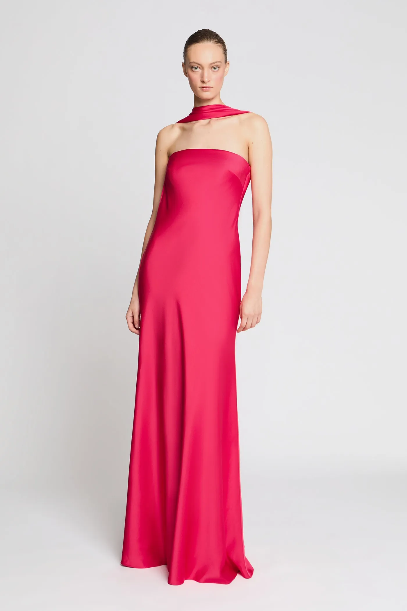 Vali Crepe Gown sold by H by Halston product image thumbnail 5