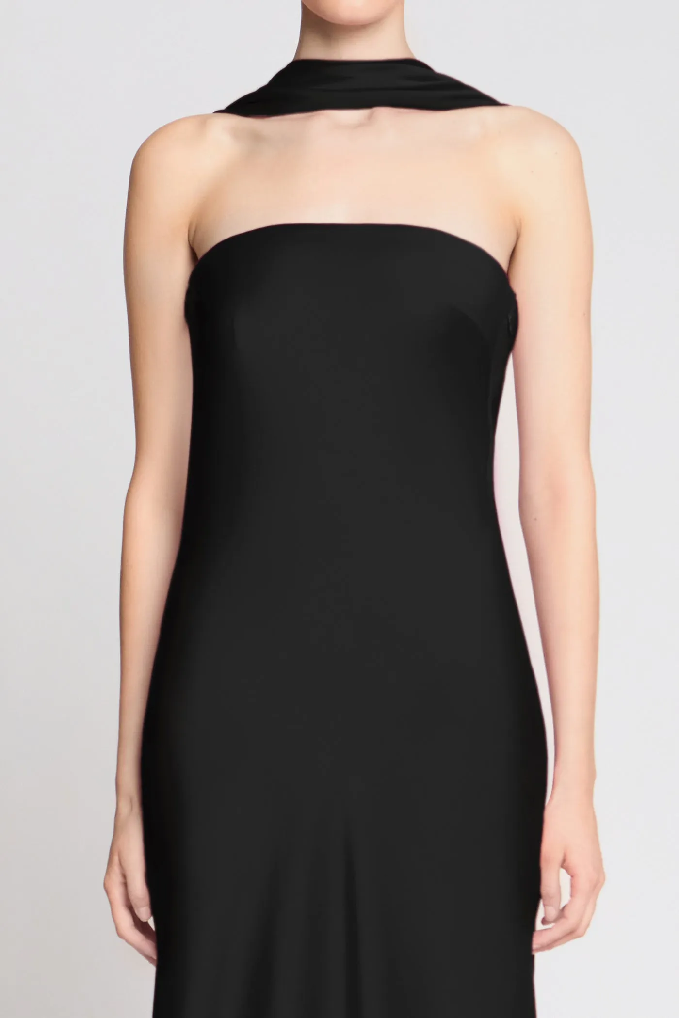 Vali Crepe Gown sold by H by Halston product image thumbnail 4