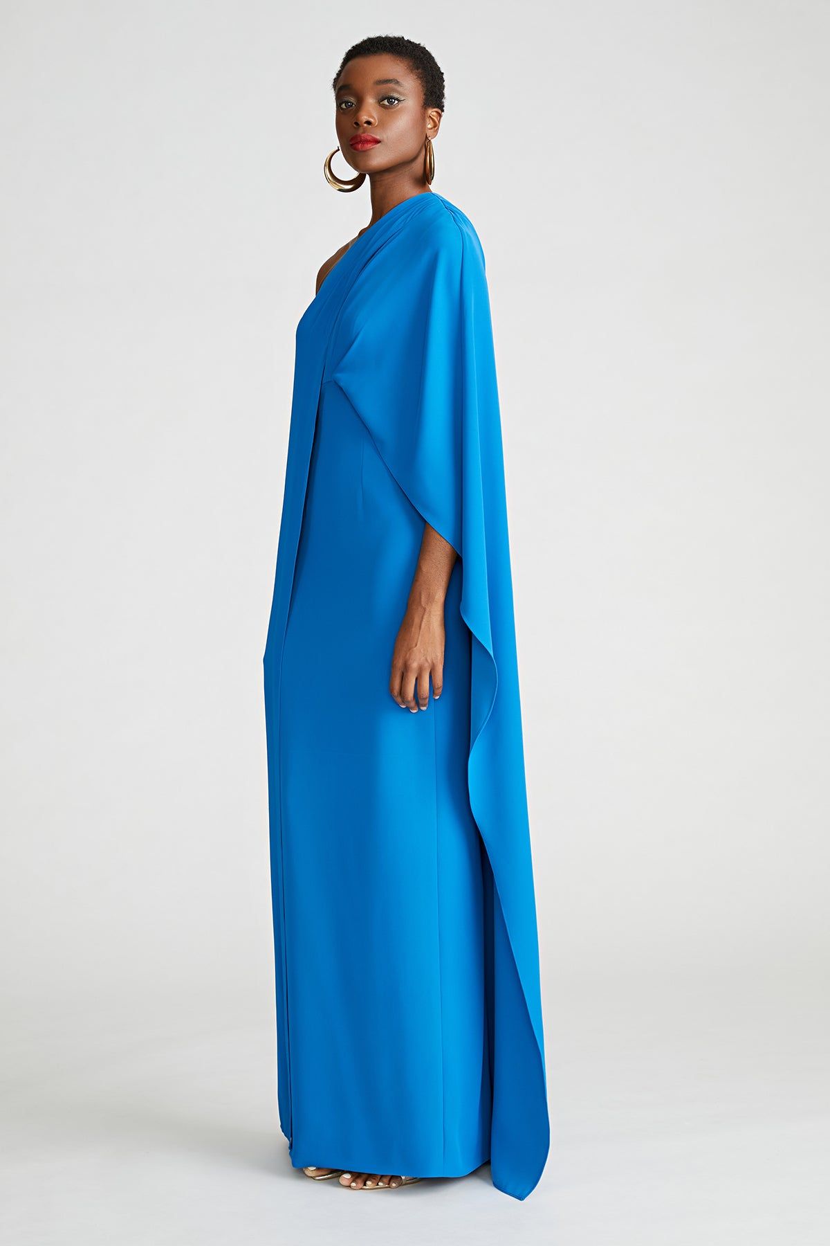 Freja Gown In Fluid Crepe sold by H by Halston product image thumbnail 3