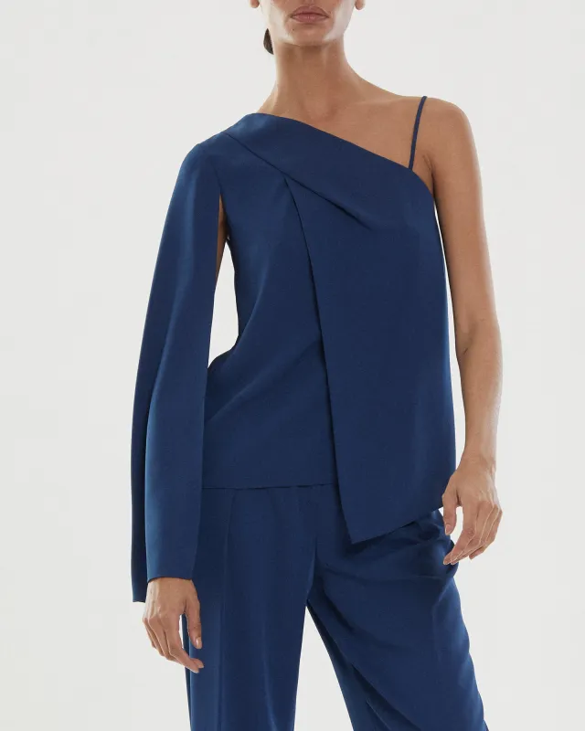 Ellis One Shoulder Top made by H by Halston