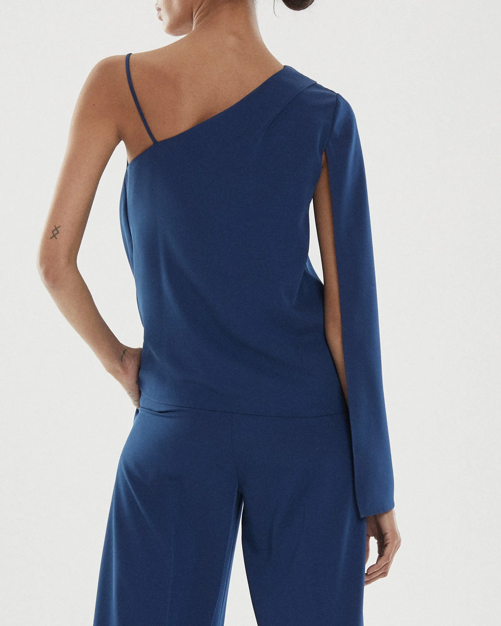 Ellis One Shoulder Top sold by H by Halston product image thumbnail 4