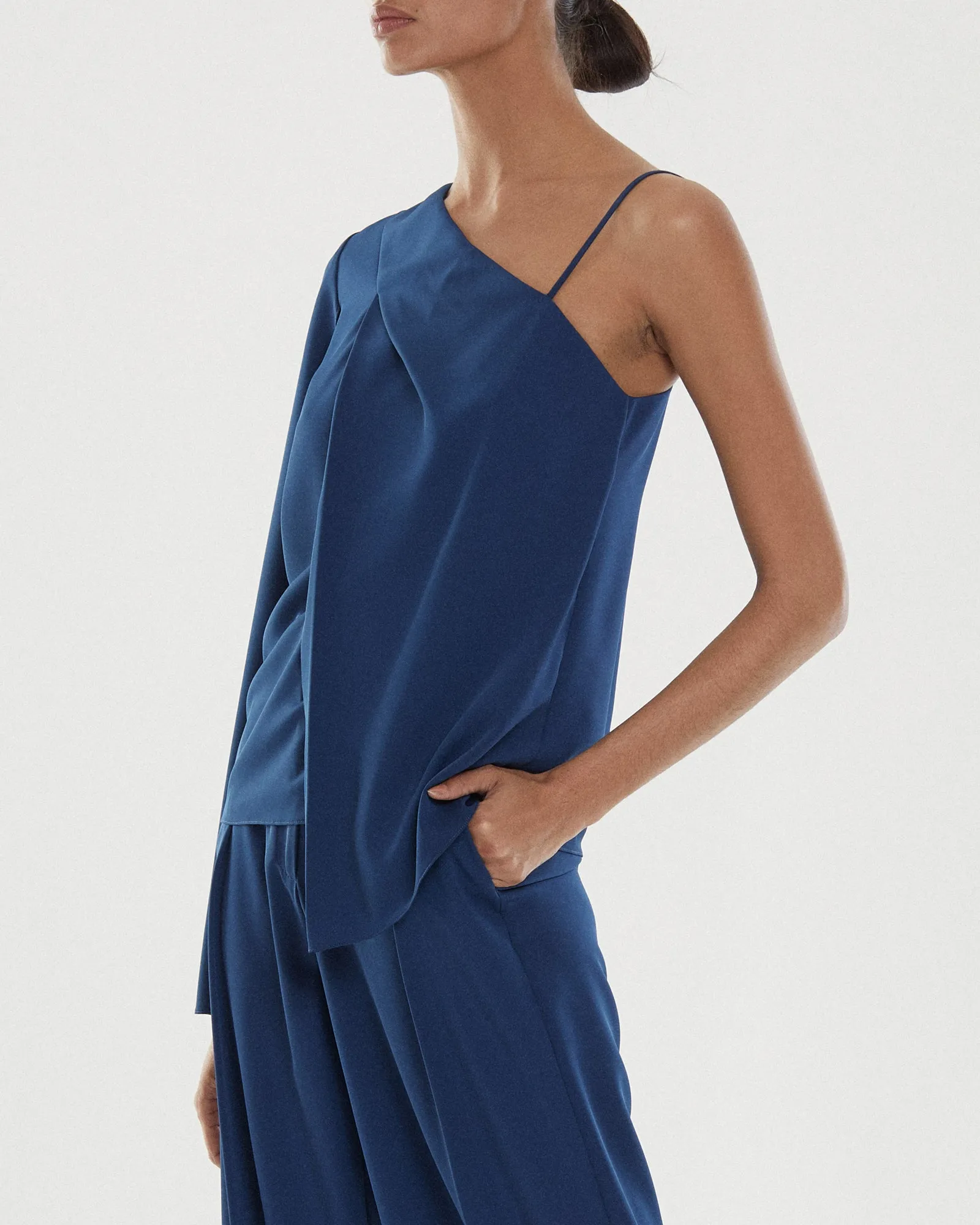 Ellis One Shoulder Top sold by H by Halston product image thumbnail 3