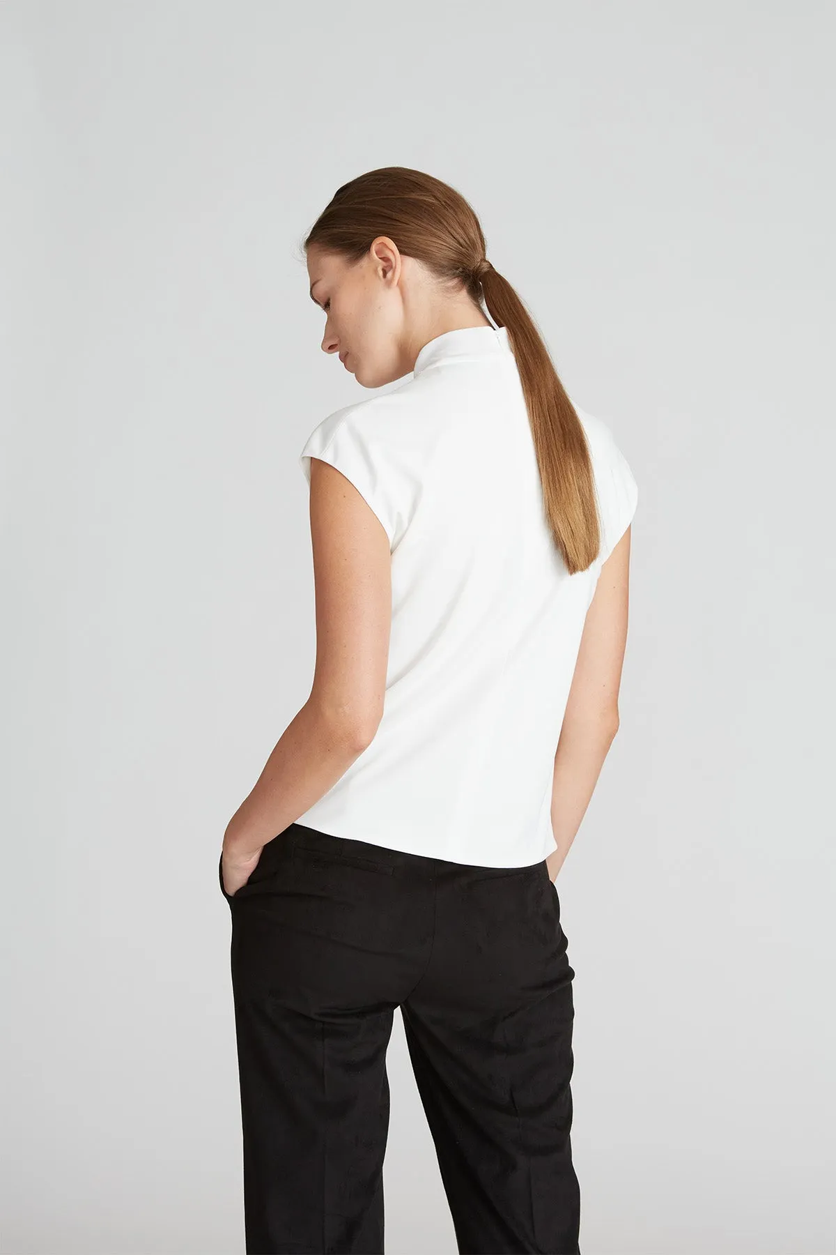 Alanna Jersey Top sold by H by Halston product image thumbnail 3