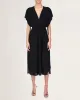 Stevie Wrap Dress sold by H by Halston