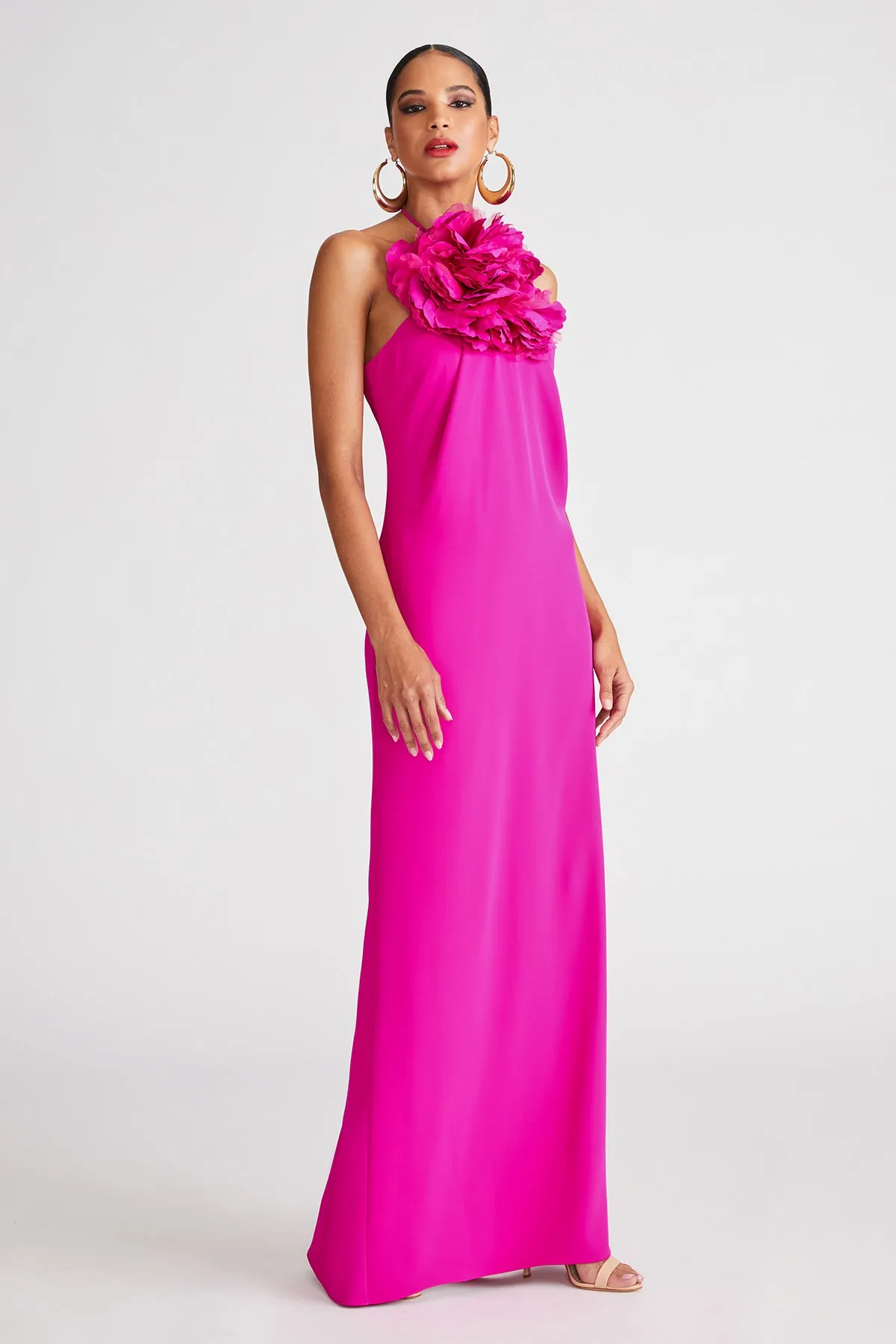 Onika Gown In Crepe Cady sold by H by Halston product image thumbnail 3