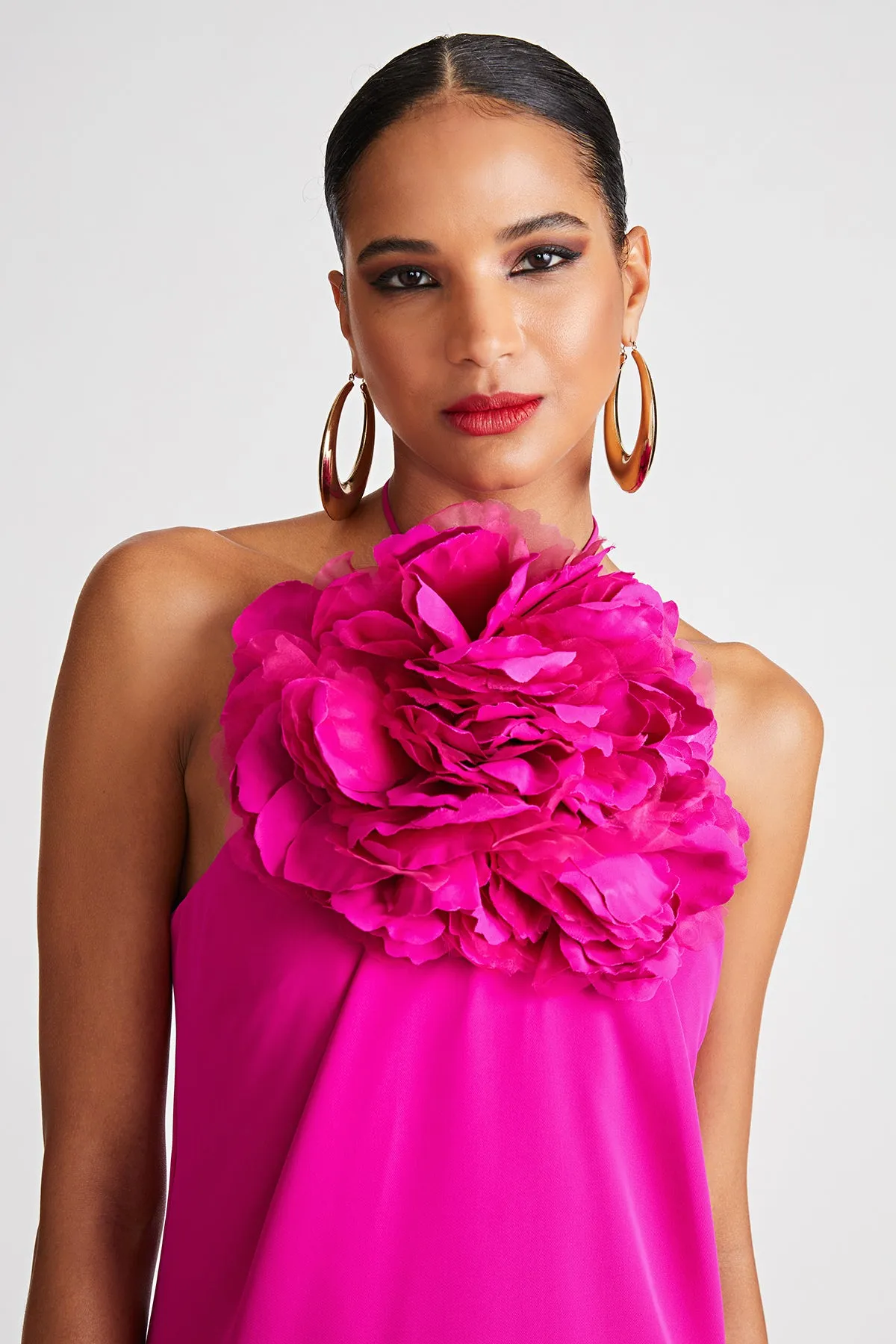 Onika Gown In Crepe Cady sold by H by Halston product image thumbnail 4